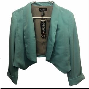 Pretty Little Liars turquoise cropped blazer
